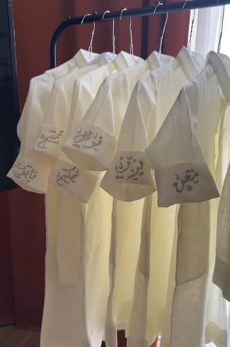 ثوب لينن بتصميم جديد ومميز