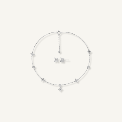 طقم شوكر فضة استرليني 925