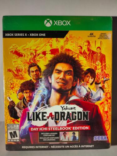 Yakuza Like a Dragon Day Ichi Steelbook Edition