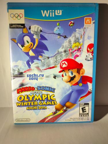 Mario and Sonic at the Olympic Winter Games Sochi...