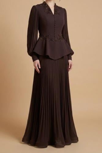 طقم سهرة بيبلوم وبليسيه