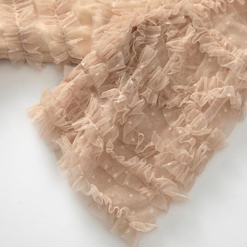 فستان تول انيق