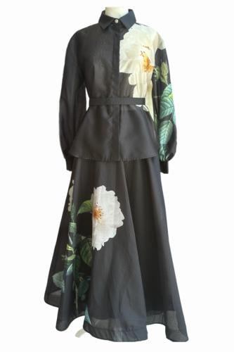 تيور اسود مشجر