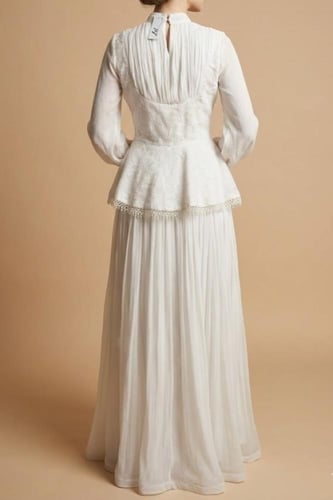 تيور سهرة شيفون و دانتيل