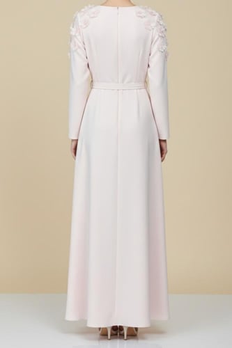 فستان سهرة باكمام طويلة