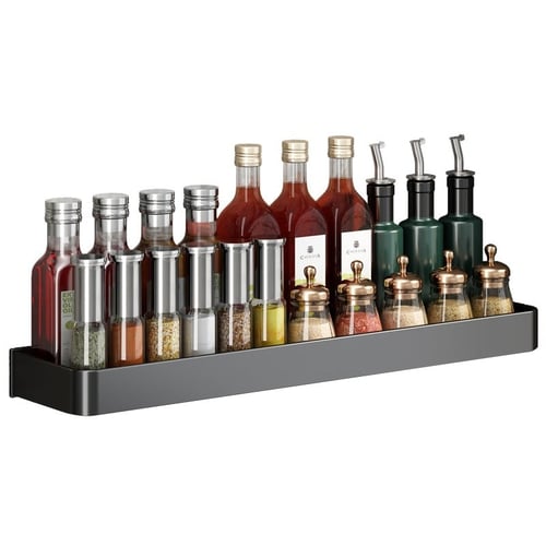 3 أرفف تخزين وتنظيم لاستخدامات مختلفة (مثبت على ال...