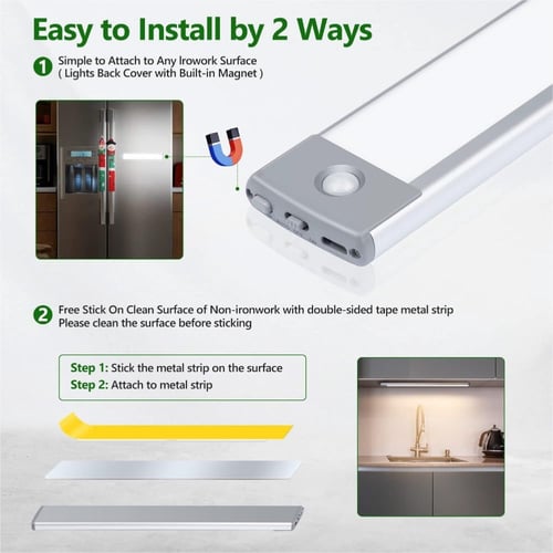 اضاءة ليد لاسلكية (3 مقاسات)