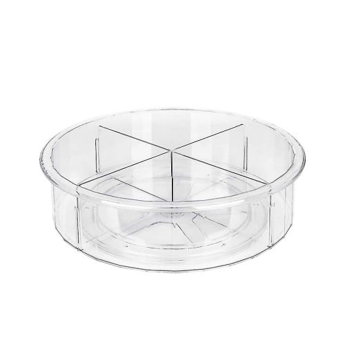 منظم خزانة شفاف قابل للدوران (متعدد الاستخدامات)