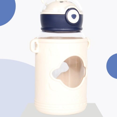 حافظة ماء للاطفال مع هدية ( حافظة موزة)