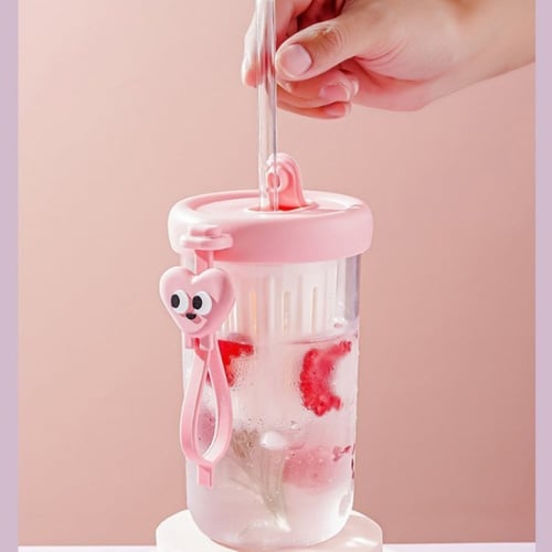 كوب ماء لطيف مع هدية (حافظة على شكل موزة)