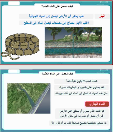 علوم رابع - موارد الأرض