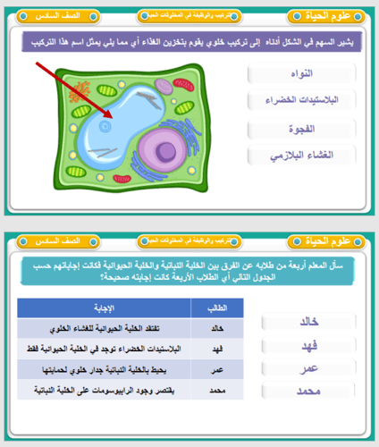 حقيبة الاختبارات الوطنية ( نافس ) الفصل الدراسي ال...