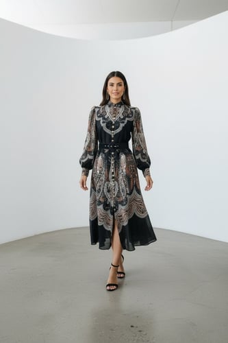 فستان Serpil أسود