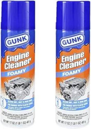 عبوتين من جنك منظف محرك برايت مع الرغوة 481 جرام