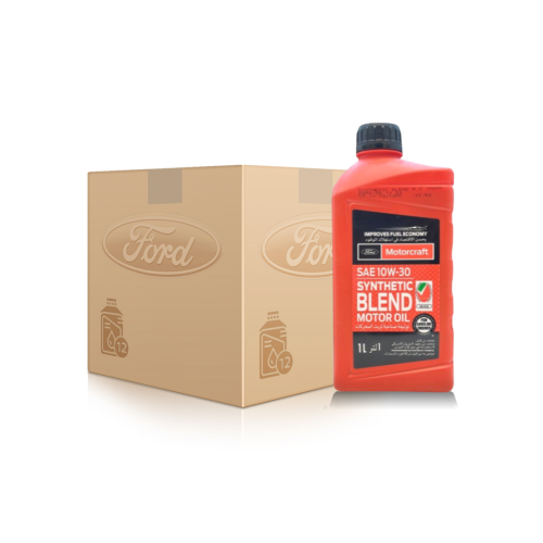 كرتون زيت محرك 10w30فورد 12 حبه