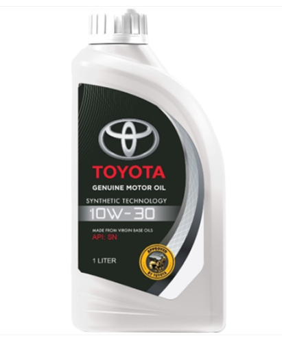 زيت تويوتا 10w30 شبه تخليقي