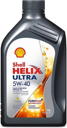 زيت محرك 5w40 غاز طبيعي من شل هيلكس 1 لتر
