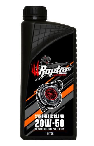 زيت محرك رابتر 20w50 واحد لتر