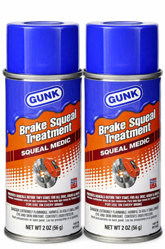 عبوتين من مانع صوت ضجيج و صفير الفرامل 57 جرام