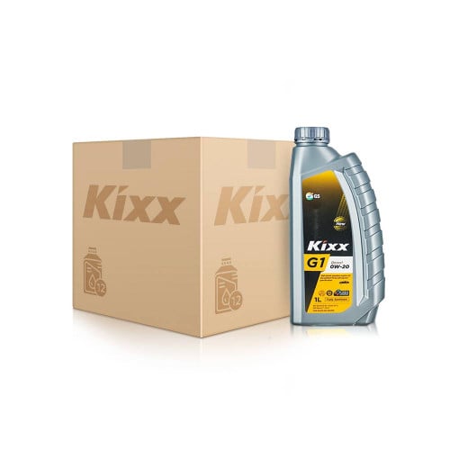 زيت محرك كيكس Kixx 0w20 كرتون 12 لتر