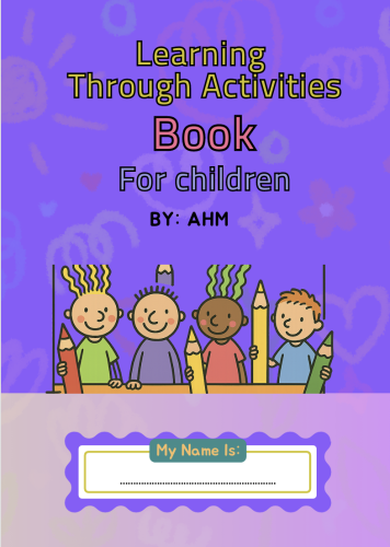 Learning Through Activities Book for Children