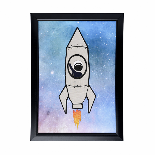 لوحة السير بالفضاء