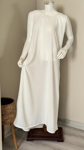 فستان اوف وايت ابيض