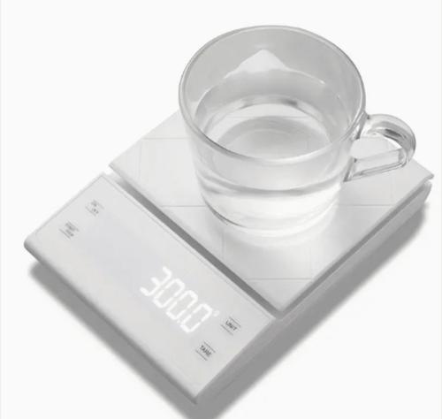 ميزان قهوة ديجيتال ابيض