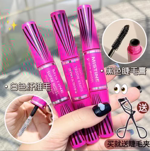 ميستين ماسكارا مقاومة للماء 4d مزدوجة الرأس التايل...