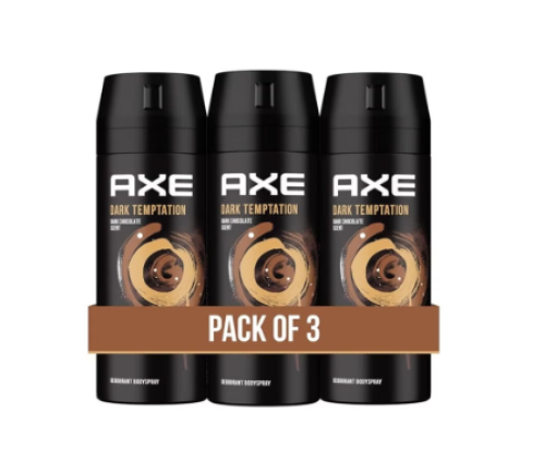 أكس مزيل عرق مجموعة 3 عبوات بخاخ للجسم دارك تيمبتي...