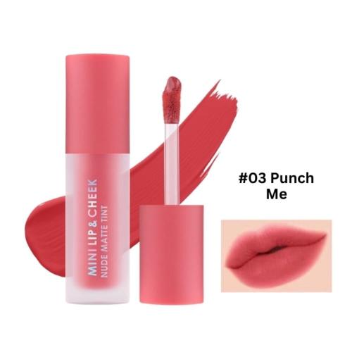 كاثي دول أحمر الشفاه والخدود ميني غير لامع - 03PUN...