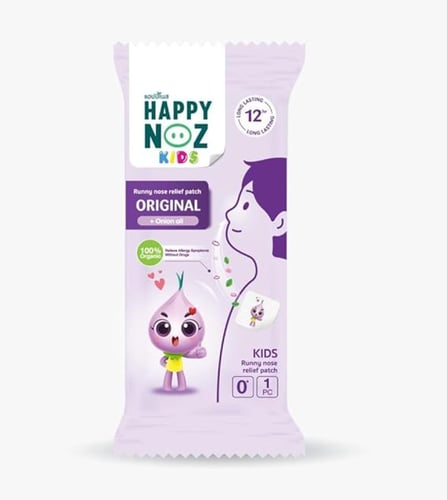 هابي نوز لصقات البصل العضوية الأصلية للهواء للأطفا...