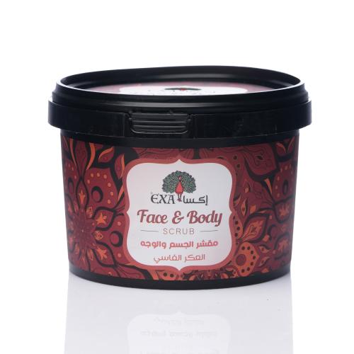 إكسا مقشر الوجة والجسم العكر الفاسي 400جرام