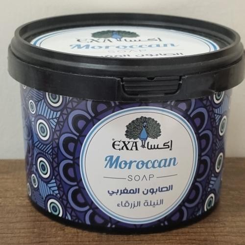 إكسا صابون المغربي مع النيلة الرزرقاء-500 جم