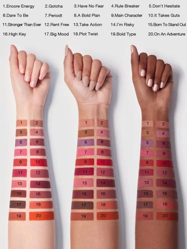 شيجلام أحمر شفاه مطفي طويل الأمد – رول بريكر