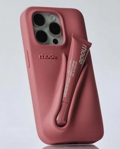 Rhode lip case -toast