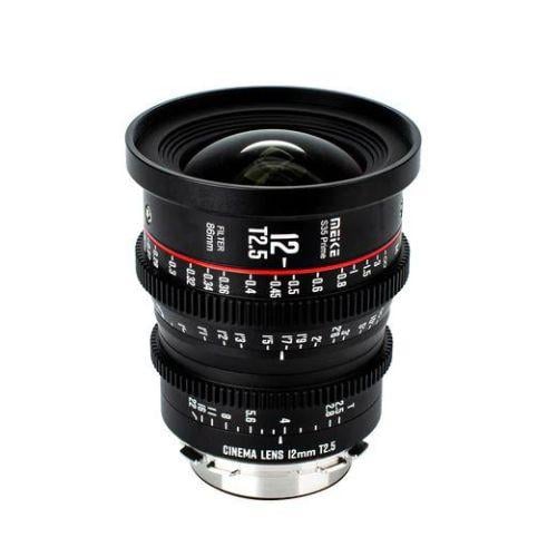 Meike 12mm T2.5 EF Mount Cine Lens for Super 35 Fr...