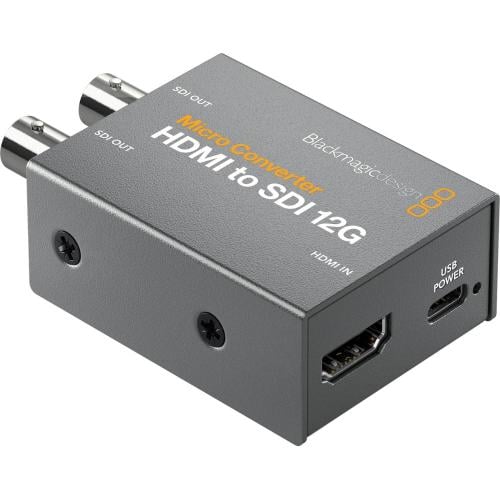 Blackmagic Design Micro Converter HDMI to SDI 12G...