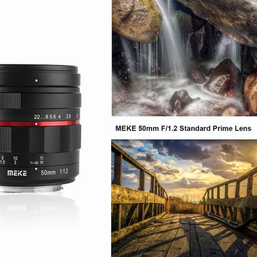 Meike 50mm F/1.2 - Manual Focus Lens - Canon EF