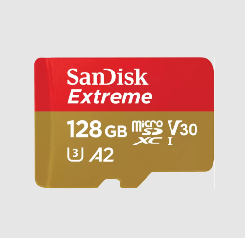 SanDisk SDSQXXA-128G-GN6MN Extreme 128GB microSDXC...