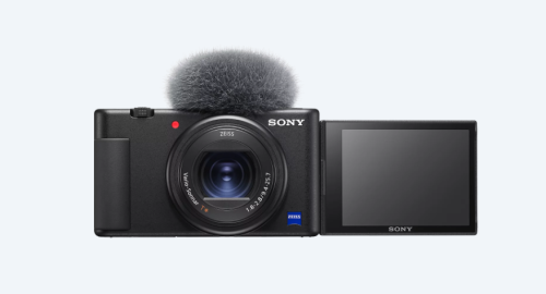 Sony ZV-1A Digital Camera, Vlog camera, Black