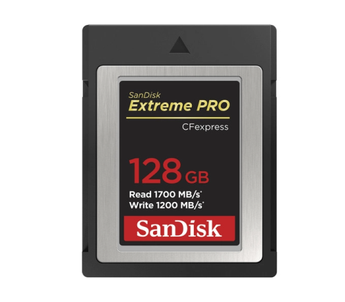 SanDisk Extreme PRO CFexpress Type B Card 128GB Up...
