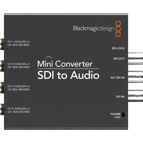 Blackmagic Mini Converter - SDI to Audio