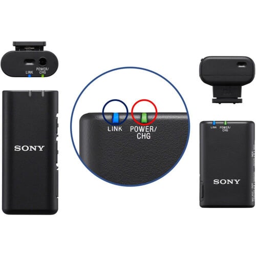 Sony ECM-W2BT Cam-Mount Dig Bluetooth Wireless Mic...