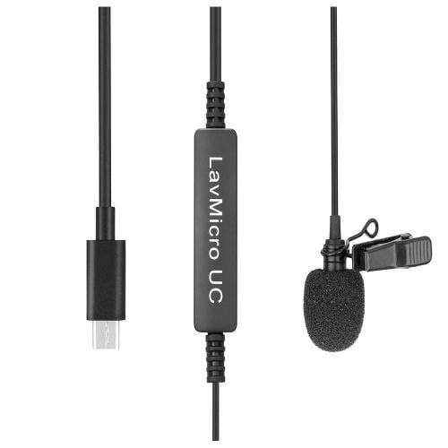 Saramonic Lavalier mic for USB Type-C devices with...