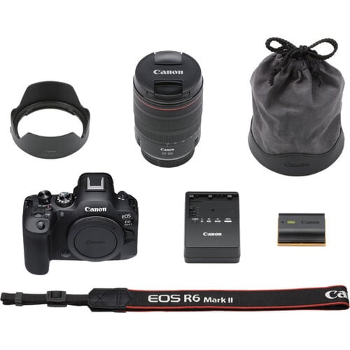 Canon EOS R6 II Mirrorless Digital Camera with RF...