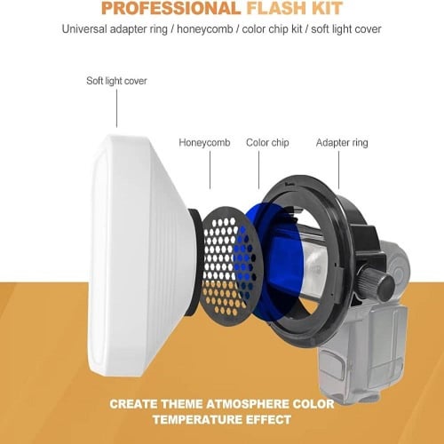 Lynca D1235 Professional Flash Kit