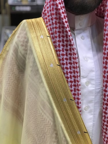 بشت رجالي رسمي VIP نخب أول لون ليموني قماش ياباني...