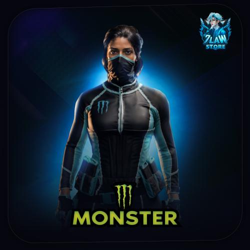 سكن مونستر الازرق