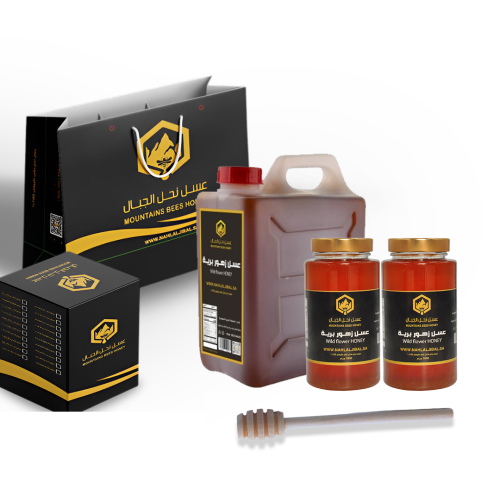عسل زهور برية بلدي 7 كيلو